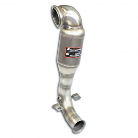 Scarico per Peugeot 2008 3008 Pure tech 1200 terminali Inoxcar Downpipe freni