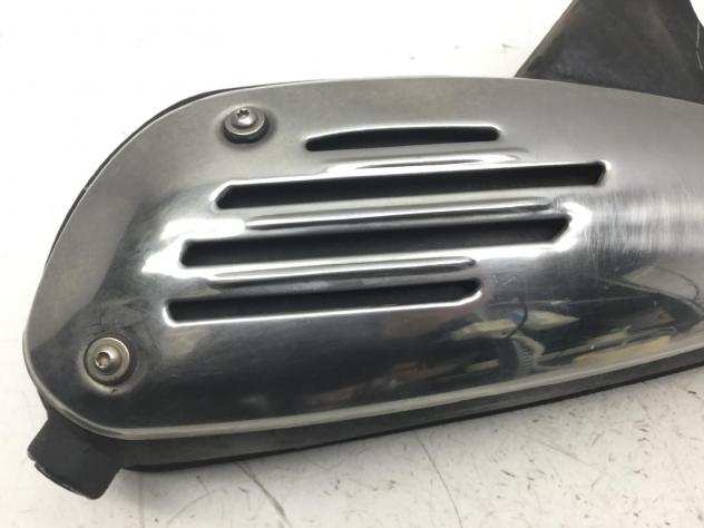 SCARICO TERMINALE MARMITTA CON PROTEZIONE PIAGGIO LIBERTY EURO 3 125 2006 2008