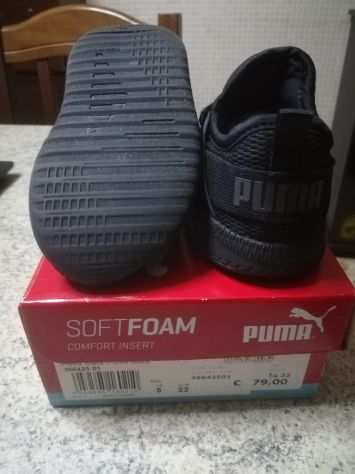 Scarpe bimbo PUMA n.22 col.nero - USATO