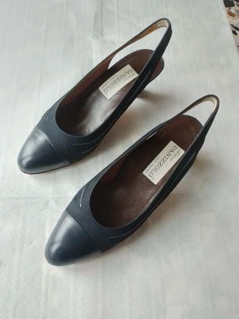 Scarpe blu donna taglia 38, made in Italy