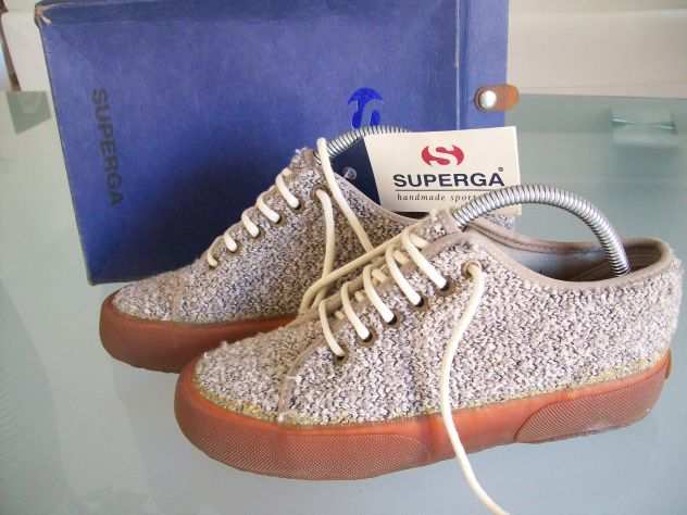 Scarpe donna tipo lana Superga 36 nuove in scatola