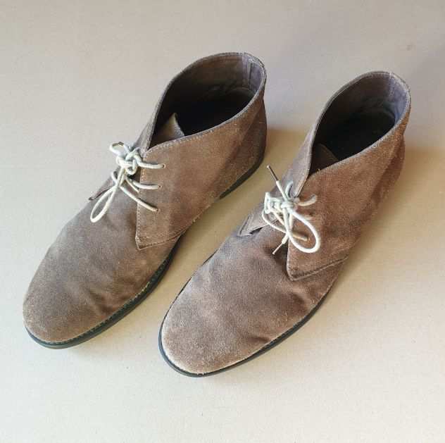 Scarpe polacchine da uomo in pelle scamosciata Shackleton