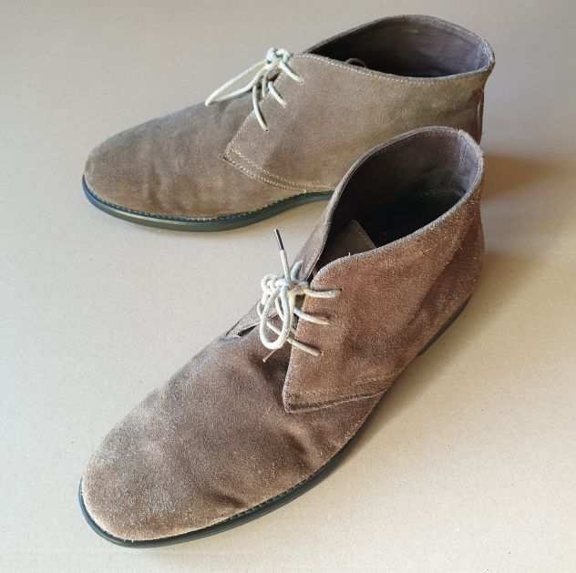 Scarpe polacchine da uomo in pelle scamosciata Shackleton