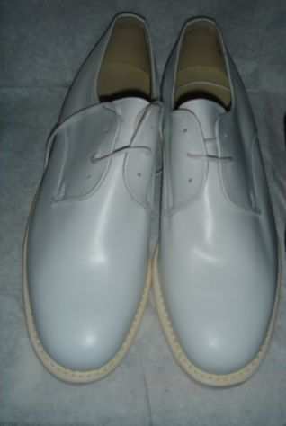 Scarpe sag bianche eleganti made in italy n.43 nuove