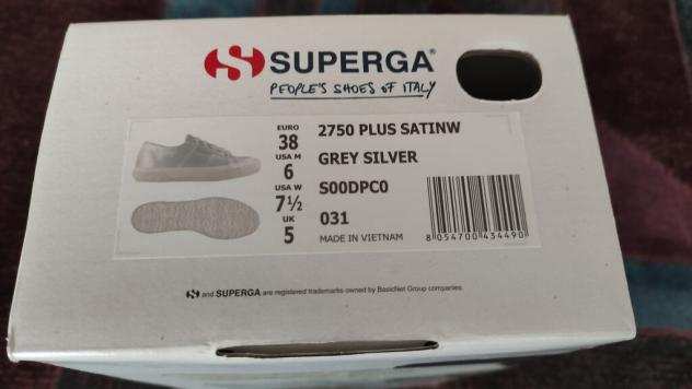 Scarpe superga donna 2750 plus satinw numero38