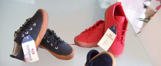 Scarpe Superga per bambini misura 31 32 e 33