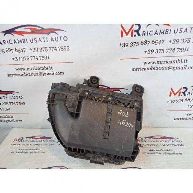 SCATOLA FILTRO ESTERNO CABINA PEUGEOT 208 Serie 9673061080 DV6DTED9HP diesel 1560 (1219)