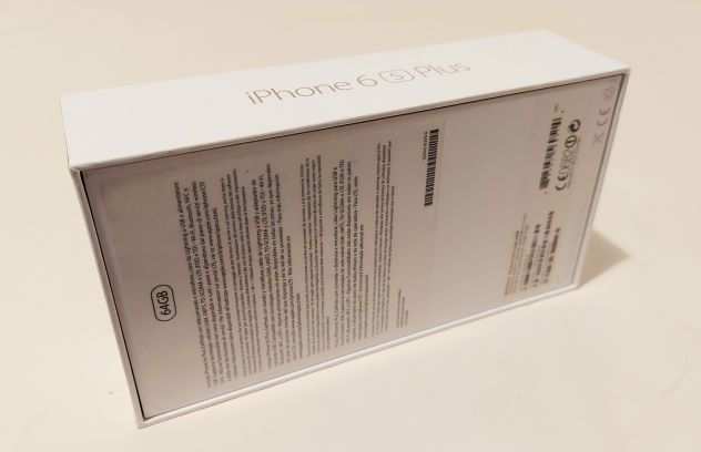 Scatola vuota originale iPhone 6S Plus 64GB completa di libretto nuova