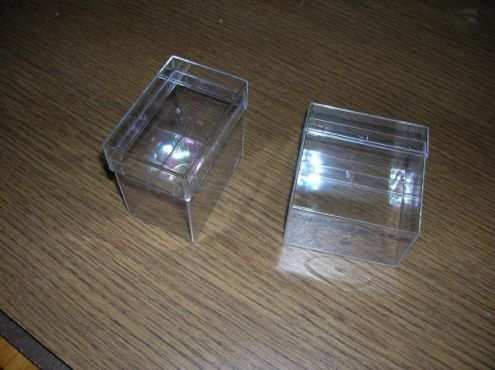 scatolette trasparenti