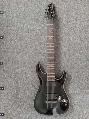 Schecter - Hellraiser C-7 Blk 7 corde - - Chitarra elettrica