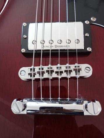 Schecter - S-1-sch See Thru Cherry - - Chitarra elettrica