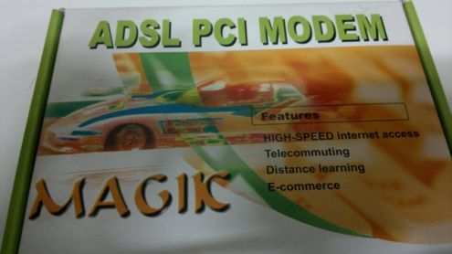 Scheda ADSL PCI MODEM marca MAGIC - nuova