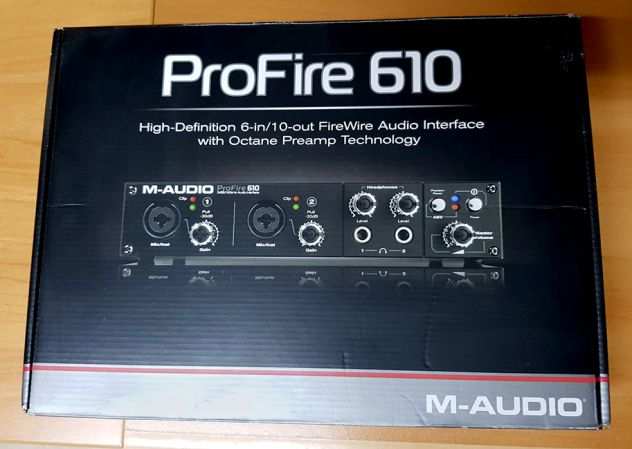 Scheda Audio esterna M-Audio ProFire 610