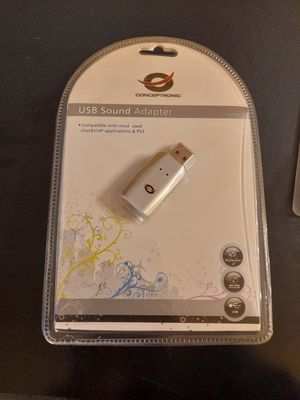Scheda audio USB Conceptronic C08-041 nuovo (ns. rif. 030713005).