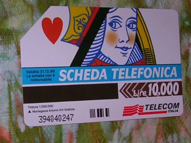 SCHEDA TELEFONICA ITALIA 11