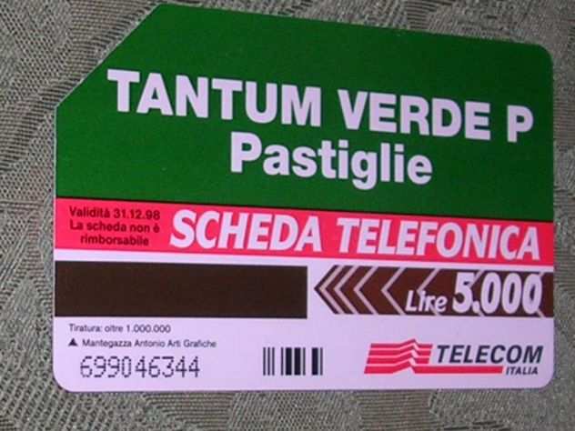 SCHEDA TELEFONICA ITALIA 13