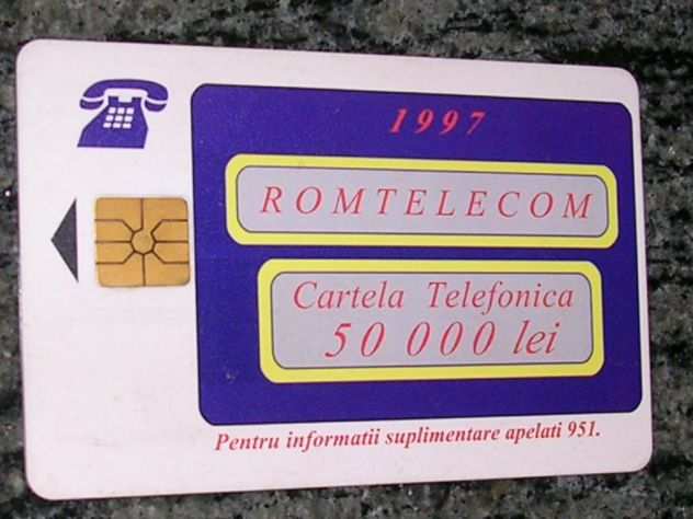 SCHEDA TELEFONICA ROMANIA