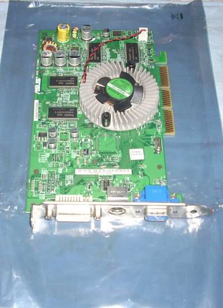 scheda video Asus agp8x 256mb.