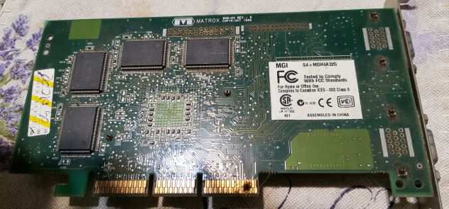 Scheda video PCI Matrox G4MDH4A32G agp 4x