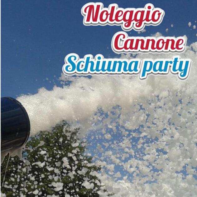 Schiuma Party - Noleggio Cannone Spara Schiuma