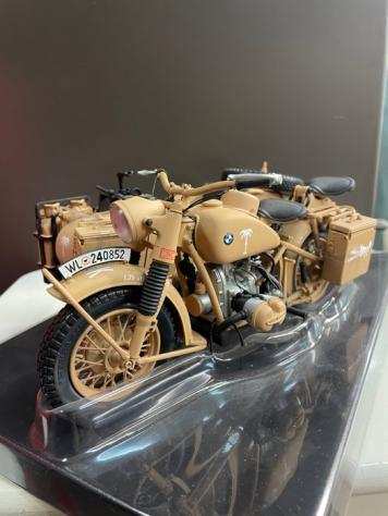Schuco 110 - 1 - Modellino di motocicletta - BMW R75 Sidecar Afrika Korps WW2 - n. 06560