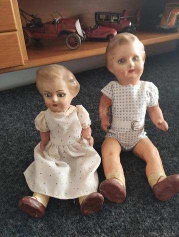 Sconosciuto - Bambola Coppia di Bambole Tedesche - Germania