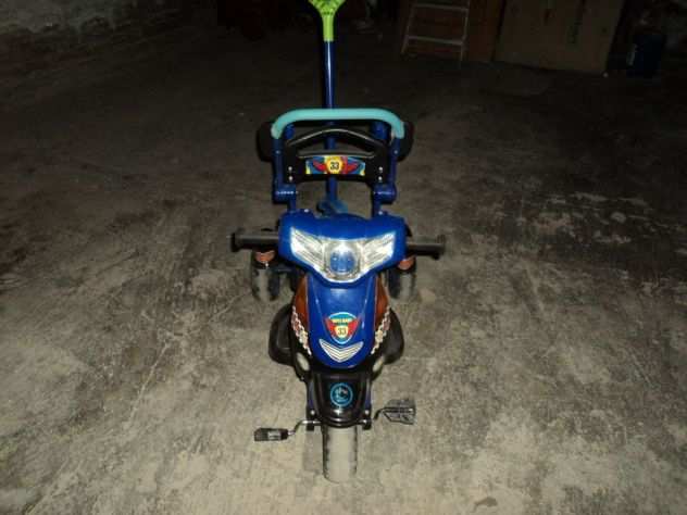 Scooter a pedali per Bambini con Asta di comando telescopica