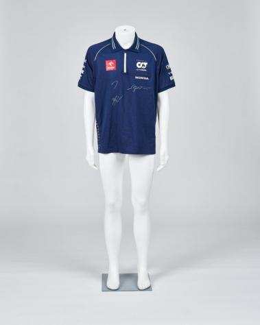 Scuderia AlphaTauri - Yuki Tsunoda  Daniel Ricciardo  Nyck de Vries - Polo - 2023 - Abbigliamento di squadra