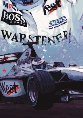 SDIMART - Mika Haumlkkinen Formula One World Drivers Championship in 1999 22 wCOA (Last Worldwide)