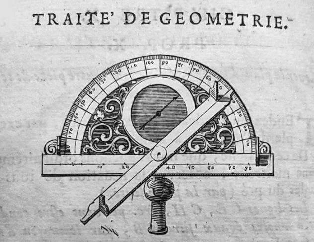 Seacutebastien Leclerc - Traiteacute de Geacuteomeacutetrie (Monograph on Geometry and Math) - 1690
