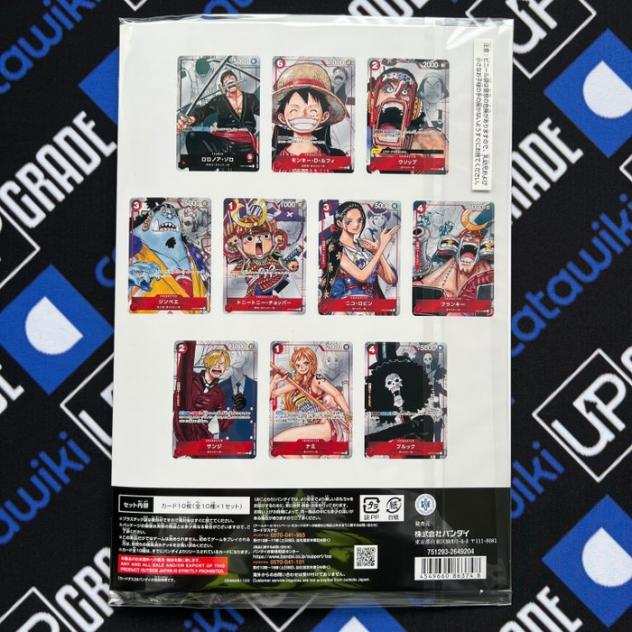 Sealed 25th One Piece Jap. Premium Collection File - 10 Card