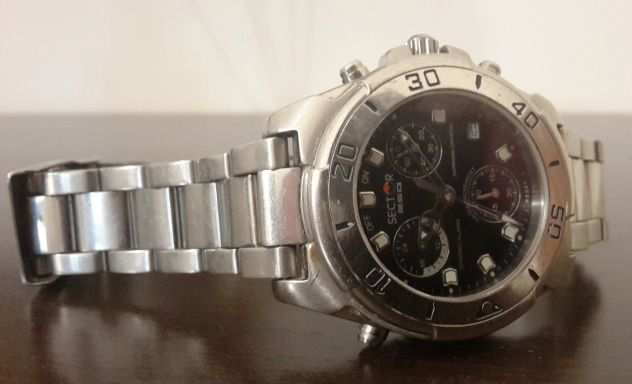 SECTOR CHRONO-ALARM SAPPHIRE-CRYSTAL 250, COME NUOVO.