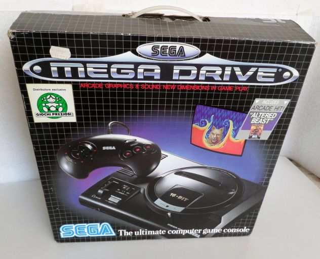 Sega Mega Drive quot High Definition Graphics - stereo soundquot Boxato Anno 1990