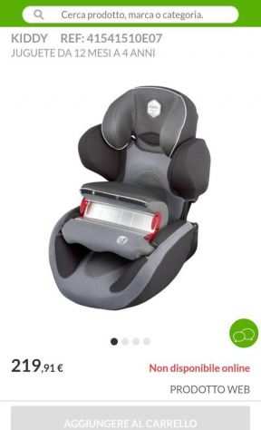 Seggiolino auto Kiddy Pro