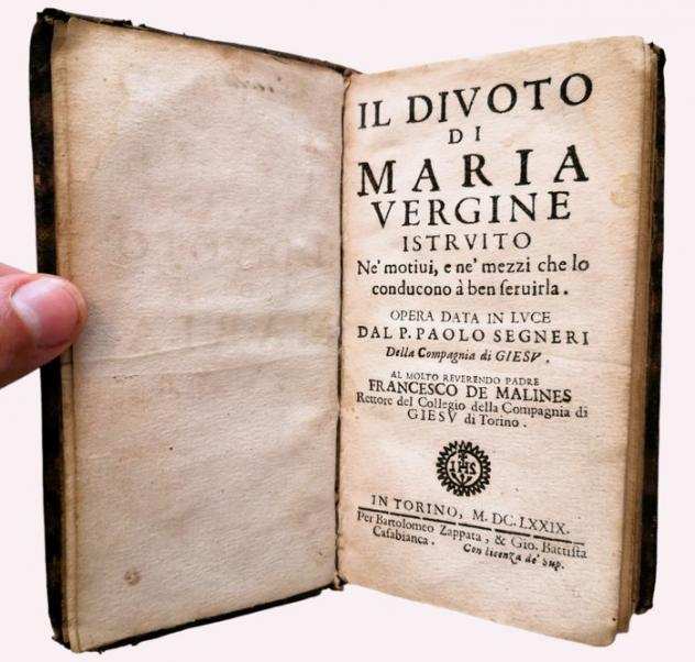 Segneri - Il Divoto di Maria Vergine - 1679