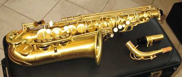 SELMER SA80 Style Sax Alto in BRONZO Satinato NUOVO (Garanzia)