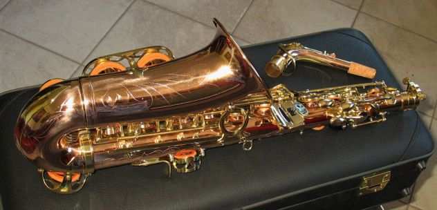 SELMER SA80 Style Sax Alto in RAME NUOVO (Garanzia)