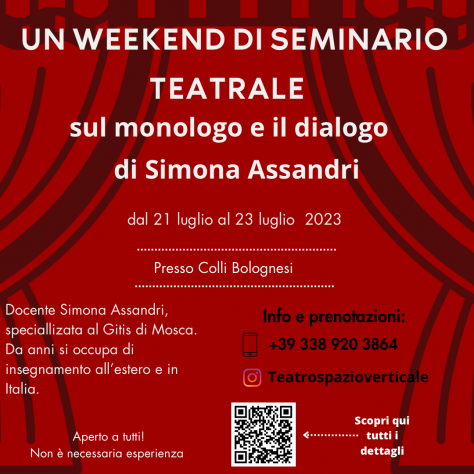 Seminario Teatrale di Simonetta Assandri