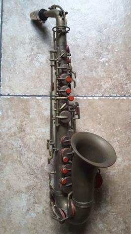 Senza Marca - Sax Contralto a due portavoce 1940 circa da museo - Sassofoni