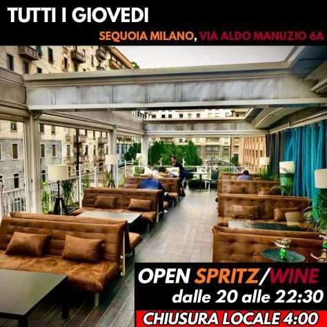 Sequoia Rooftop Milano Giovedi 1 Dicembre 2022 Openspritz Openwine By Afterwork