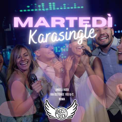 Serata KARASINGLE di Angeli Rock