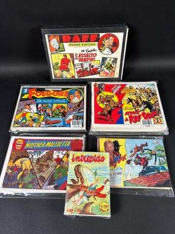 Serie a fumetti di avventura 6x serie anastatiche - Raff, Buffalo Bill, Mistero, Intrepido, Geky Dor, Folgore - Ristampa - (1990)