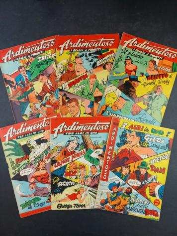 Serie Ardimentoso 3 albi in uno - Serie Completa - 6 Comic - Prima edizione - 1954