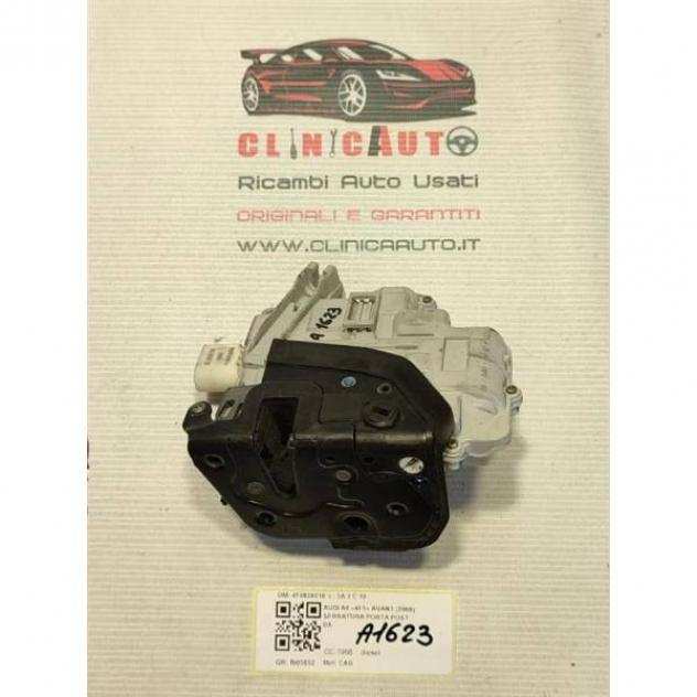 SERRATURA POSTERIORE DESTRA AUDI A6 Avant Serie C6 (4F5) 4F0839016 (0412)