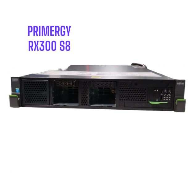 Server Fujitsu RX300 S8  2 x XEON E2670  16G RAM  8 SAS 2.5 SLOT