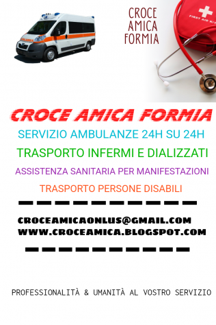 Servizio Ambulanze Croce Amica Formia