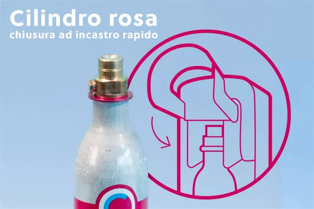 Servizio di ricarica CO2 425 gr Quick Connect Milano e Provincia