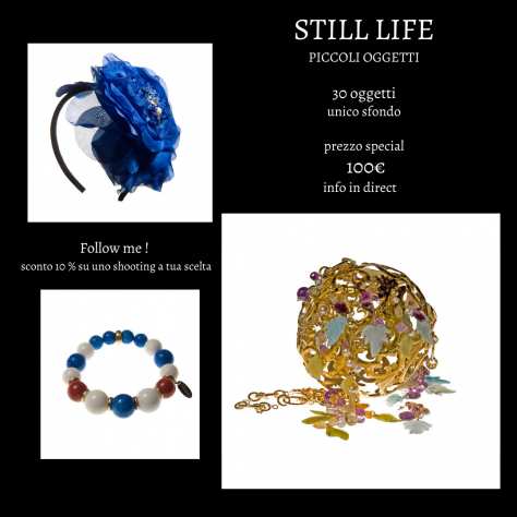 Servizio fotografico di Still life