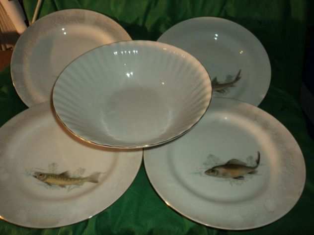 Servizio Pesce in Porcellana di Bavaria