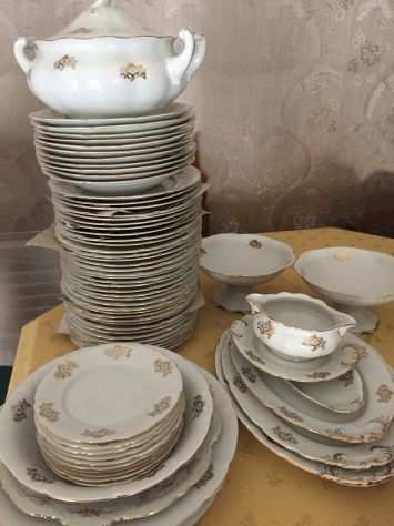 servizio piatti porcellana anni 50